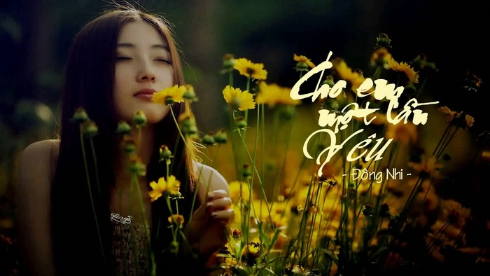 lời bài hát cho em một lần yêu