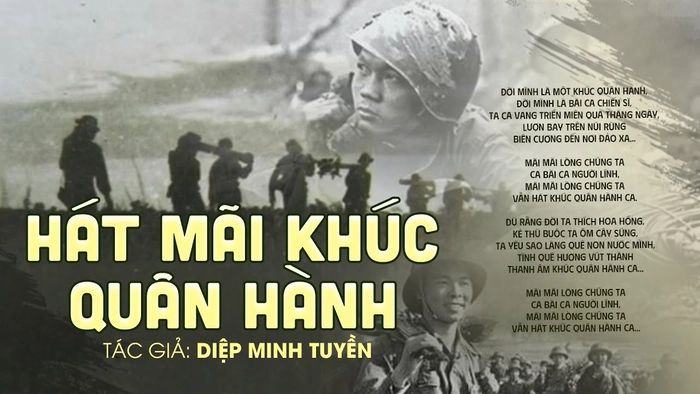 lời bài hát hát mãi khúc quân hành beat