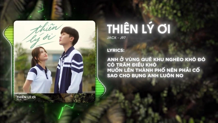 lời bài hát thiên lý ơi của jack
