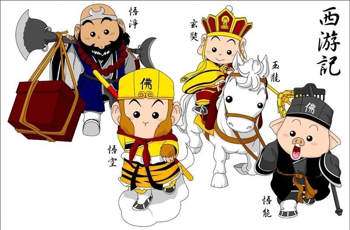 Ảnh Tây Du Ký chibi ấn tượng