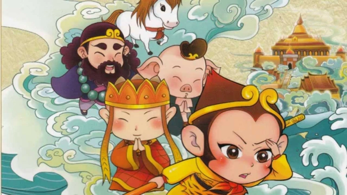 Ảnh Tây Du Ký chibi dễ cưng