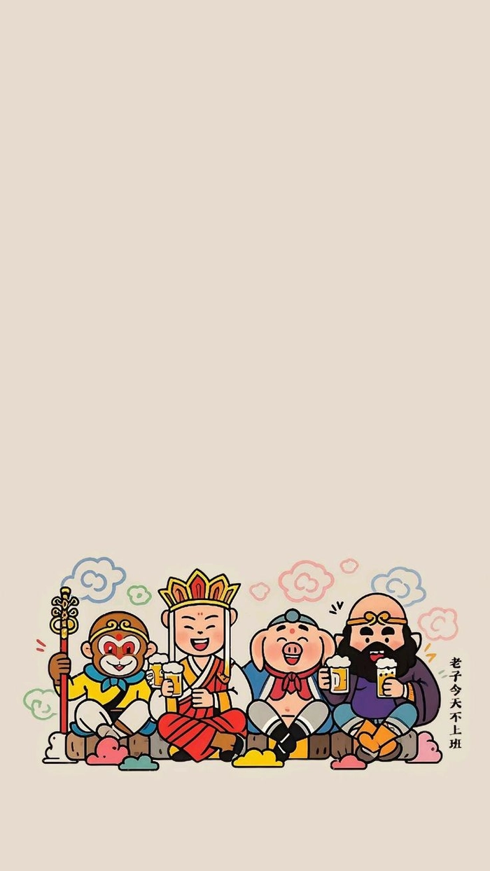Ảnh Tây Du Ký chibi dễ lưu