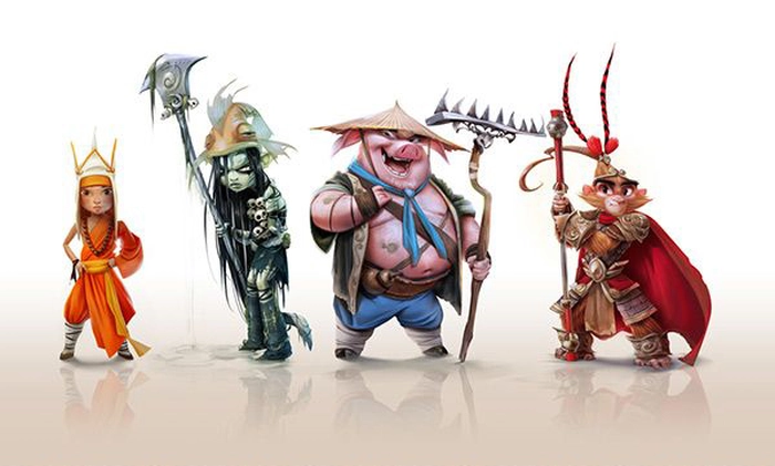 Ảnh Tây Du Ký chibi hài chế