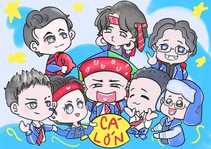 Anh Trai Vượt Ngàn Chông Gai chibi fanart dễ thương