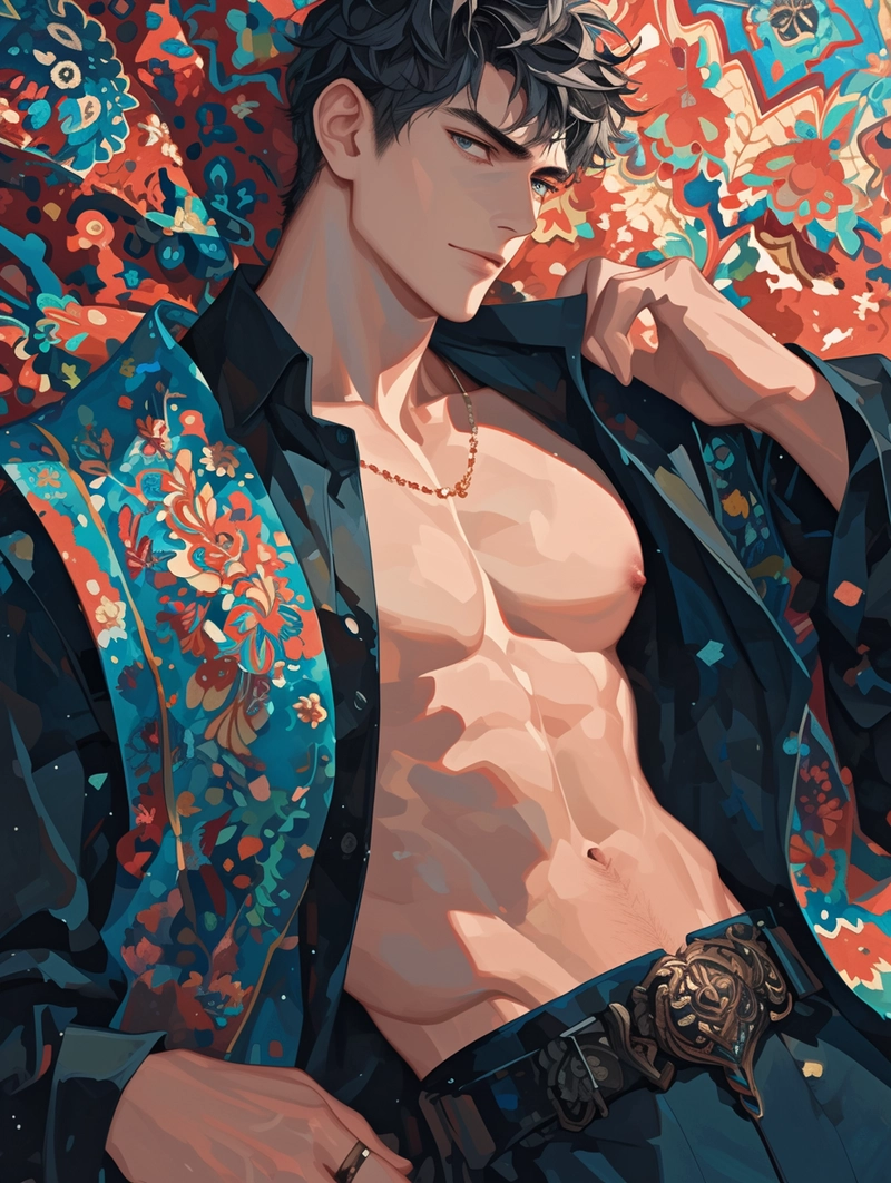 Ảnh anime nam 6 múi cá tính