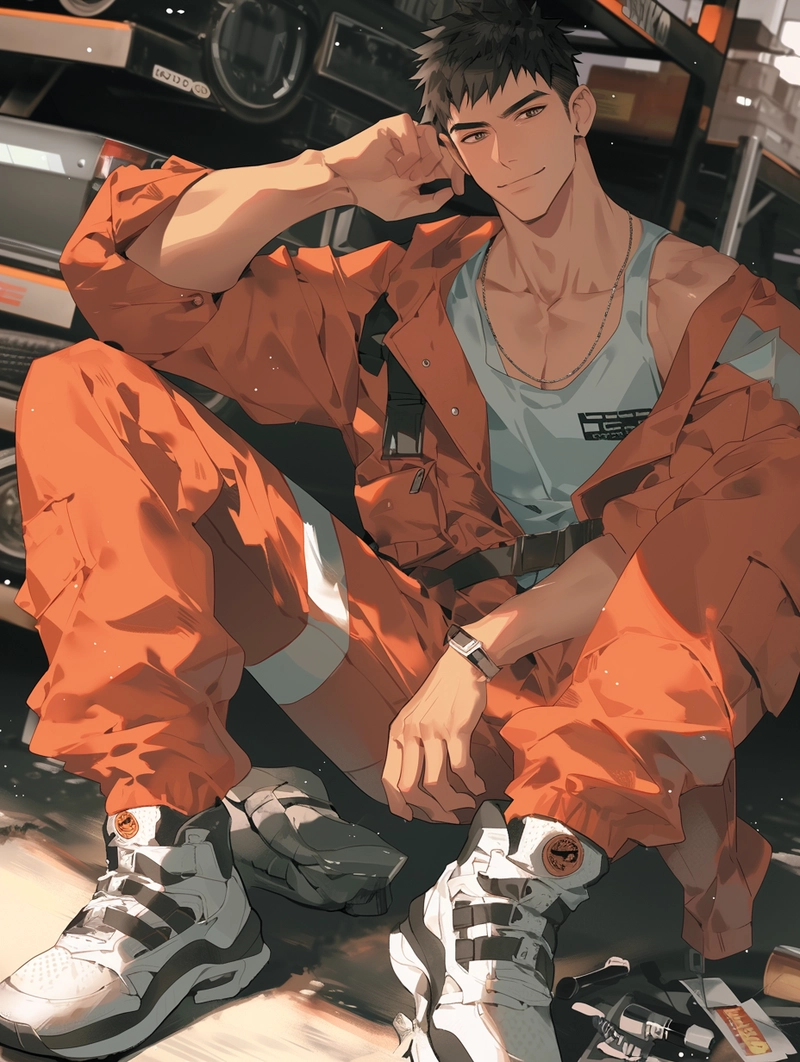 Ảnh anime nam 6 múi lạnh lùng