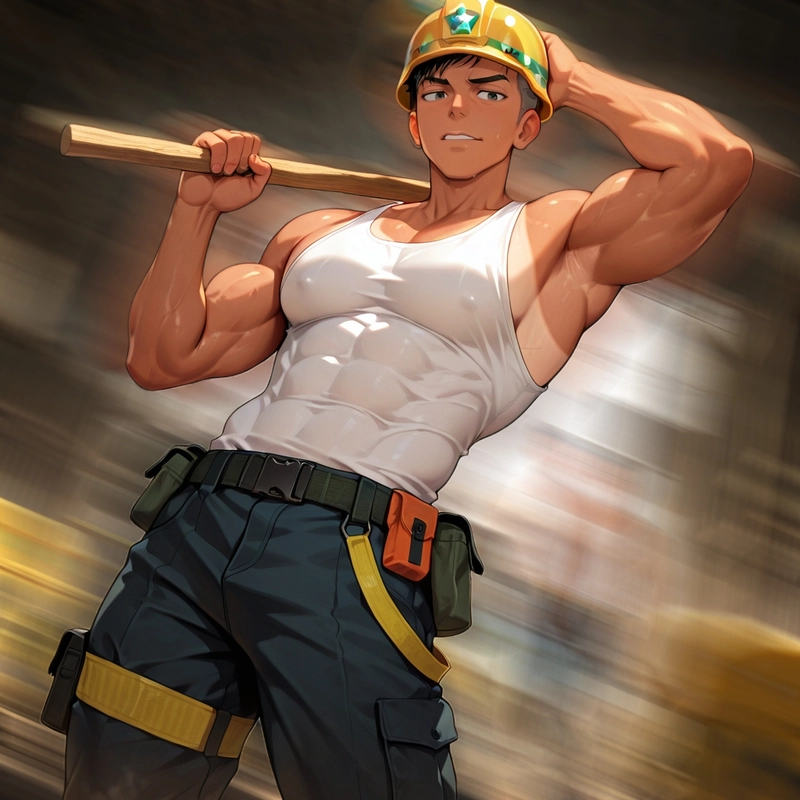 Ảnh anime nam ngầu 6 múi quyến rũ