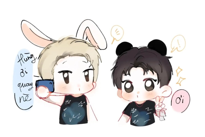 Ảnh chế DuongHung chibi vui nhộn