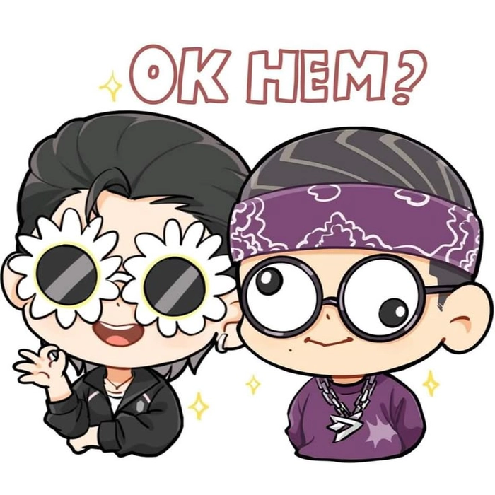 Ảnh chibi Anh Trai Vượt Ngàn Chông Gai dí dỏm