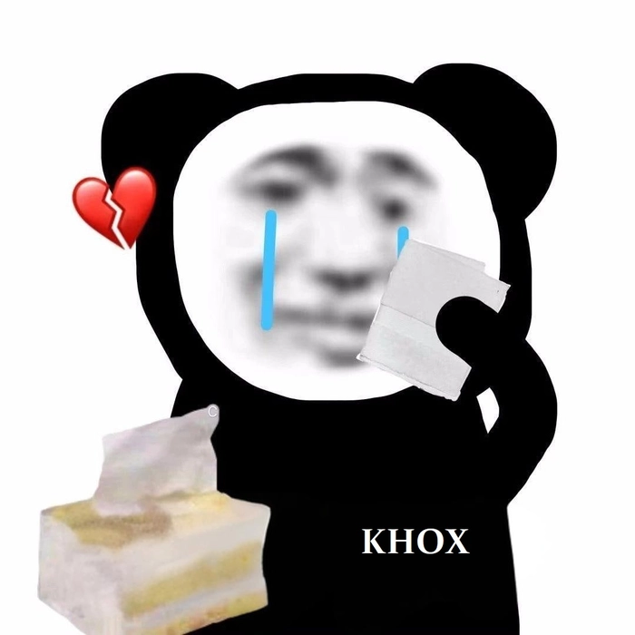 Ảnh meme gấu trúc khóc chế