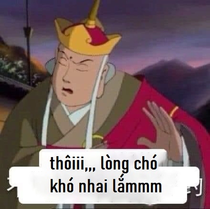 Ảnh meme lòng chó khó nhai độc lạ