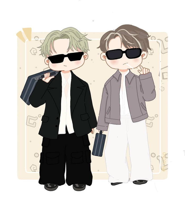 Bộ ảnh DuongHung chibi hài hước