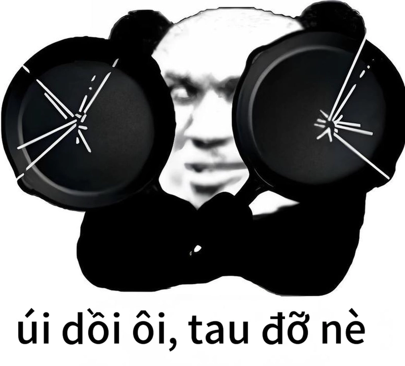 Bộ ảnh meme gấu trúc ngang ngược hay nhất