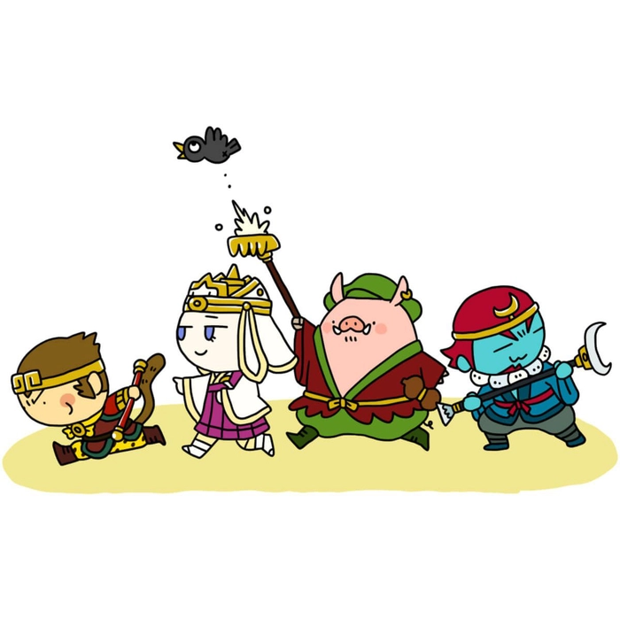 Hình Tây Du Ký chibi sáng tạo