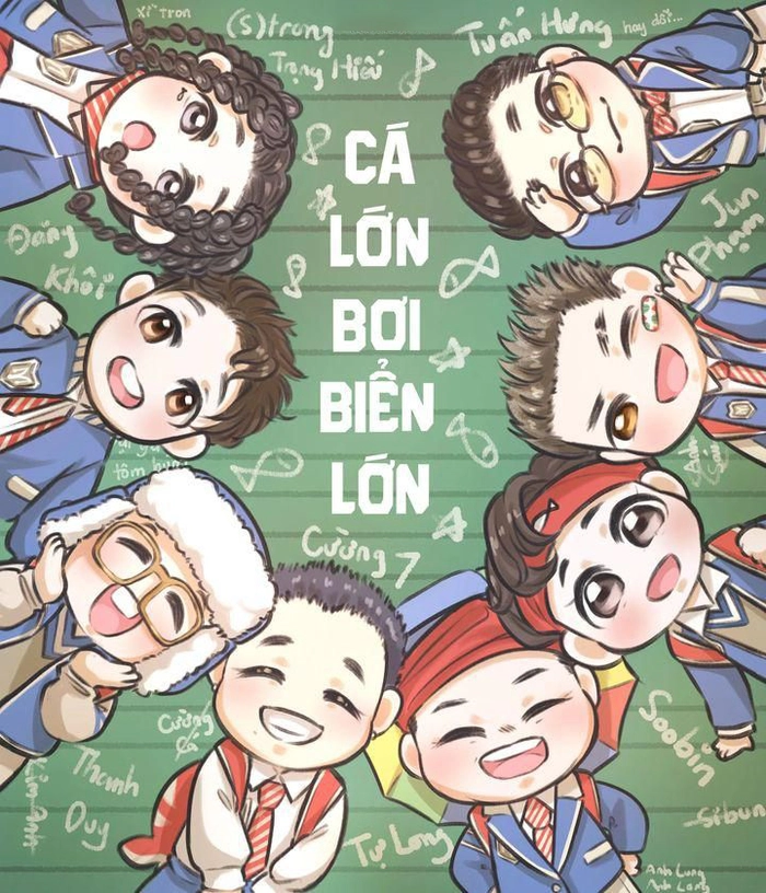 Hình ảnh Anh Trai Vượt Ngàn Chông Gai chibi dễ thương