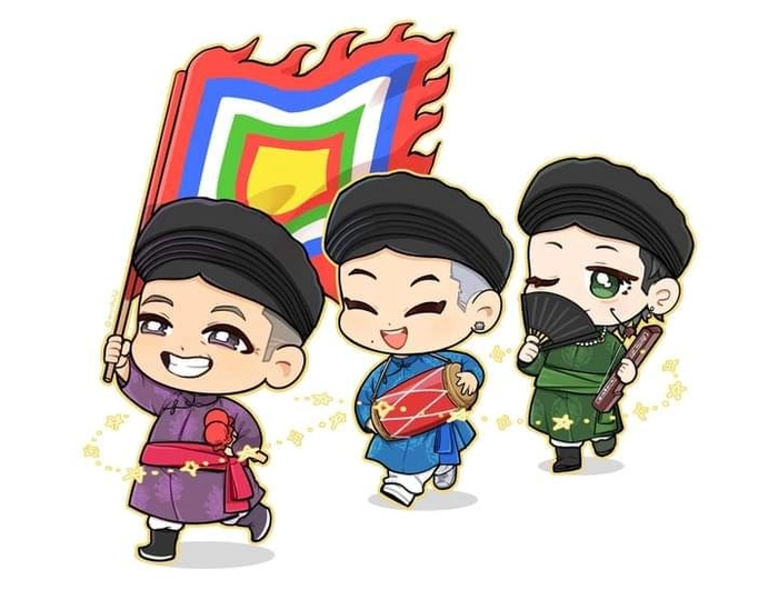 Hình ảnh chibi Anh Trai Vượt Ngàn Chông Gai cực dễ thương