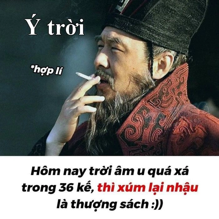 Hình ảnh meme ý trời viral