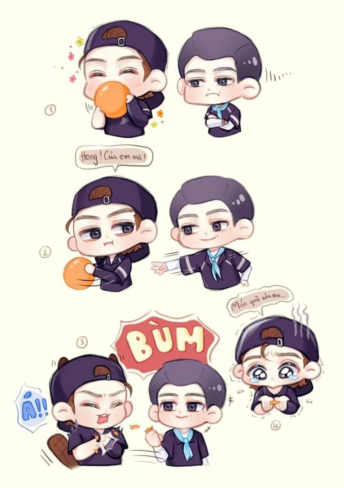Hình chibi Anh Trai Vượt Ngàn Chông Gai đáng yêu nhất