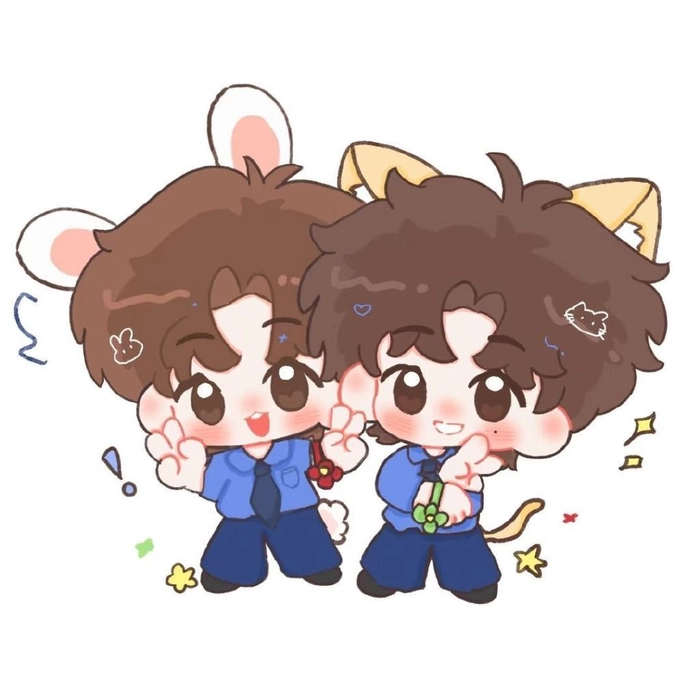 Hình chibi fanart DuongHung vui nhộn