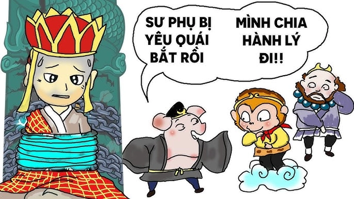 Hình fanart Tây Du Ký chibi