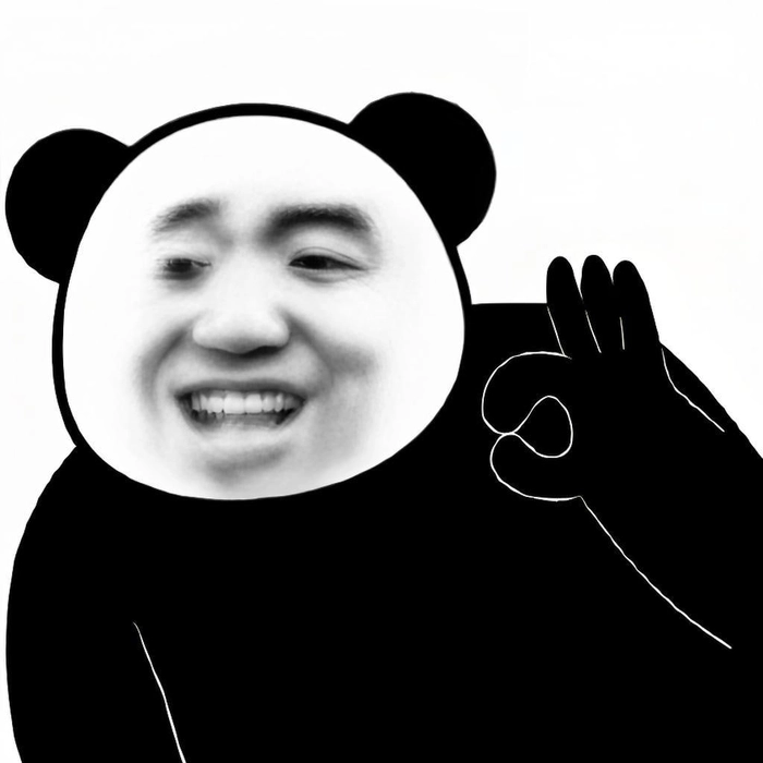 Hình nền meme gấu trúc ok