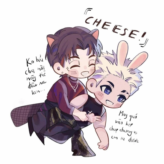 Hình vẽ chibi DuongHung cute