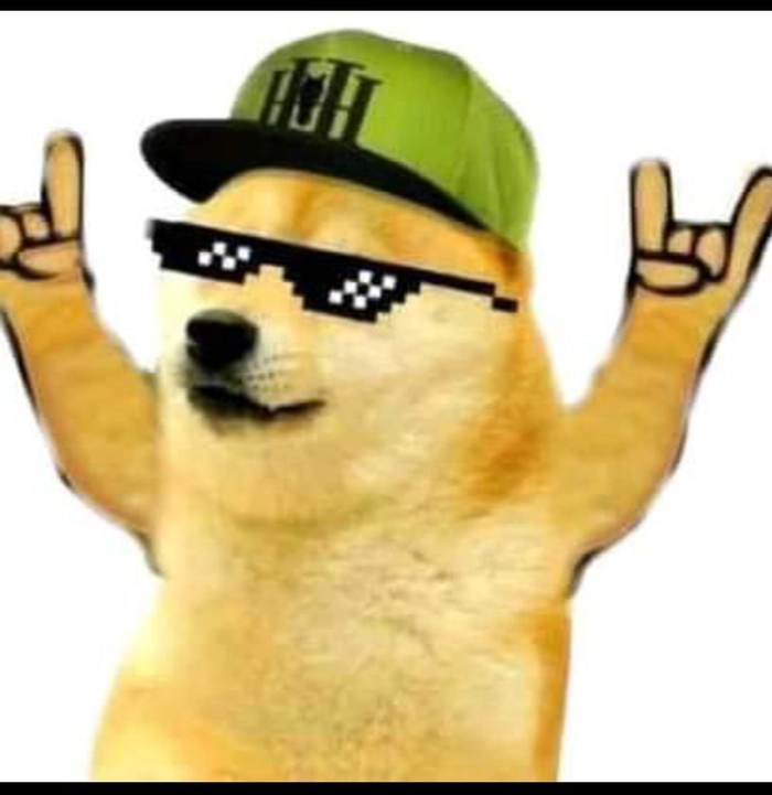 Meme chó Shiba cơ bắp chất lừ