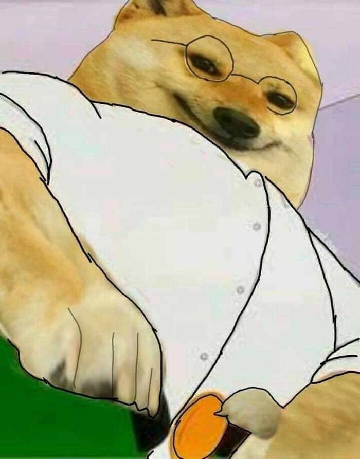 Meme con chó cơ bắp bá đạo