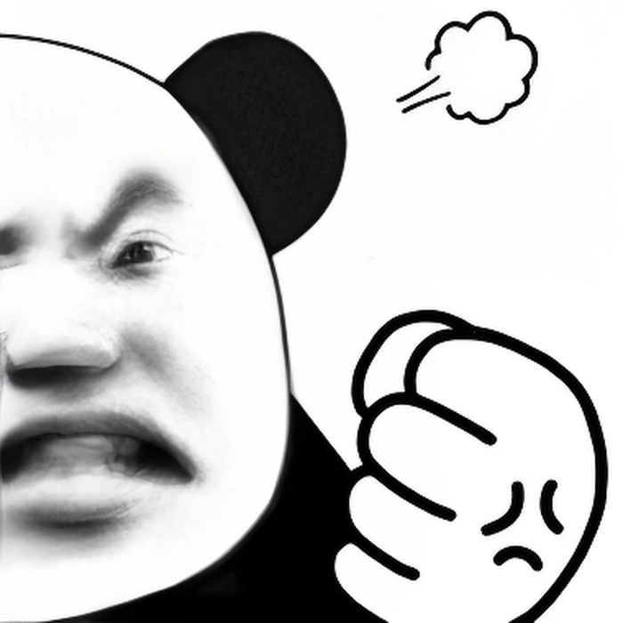 Meme gấu trúc bất lực hài troll