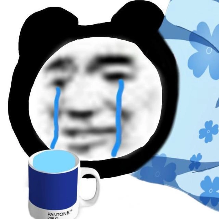 Meme gấu trúc buồn lầy lội
