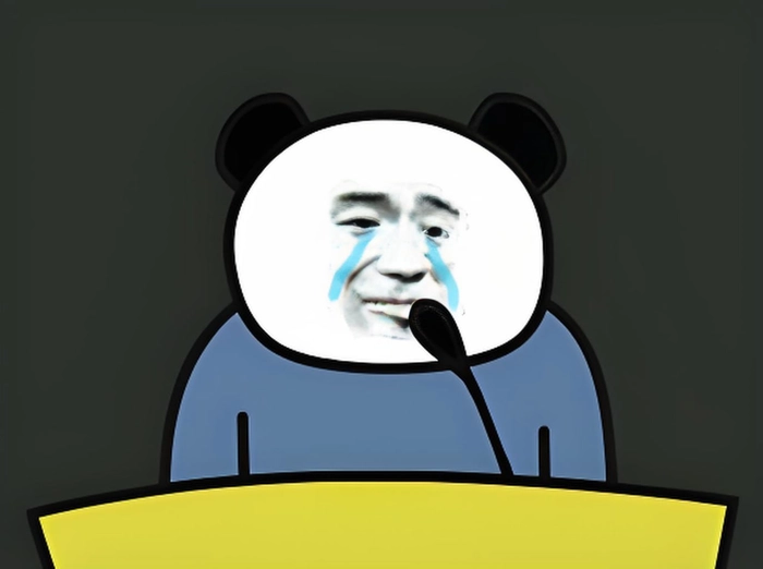 Meme gấu trúc khóc vui nhộn