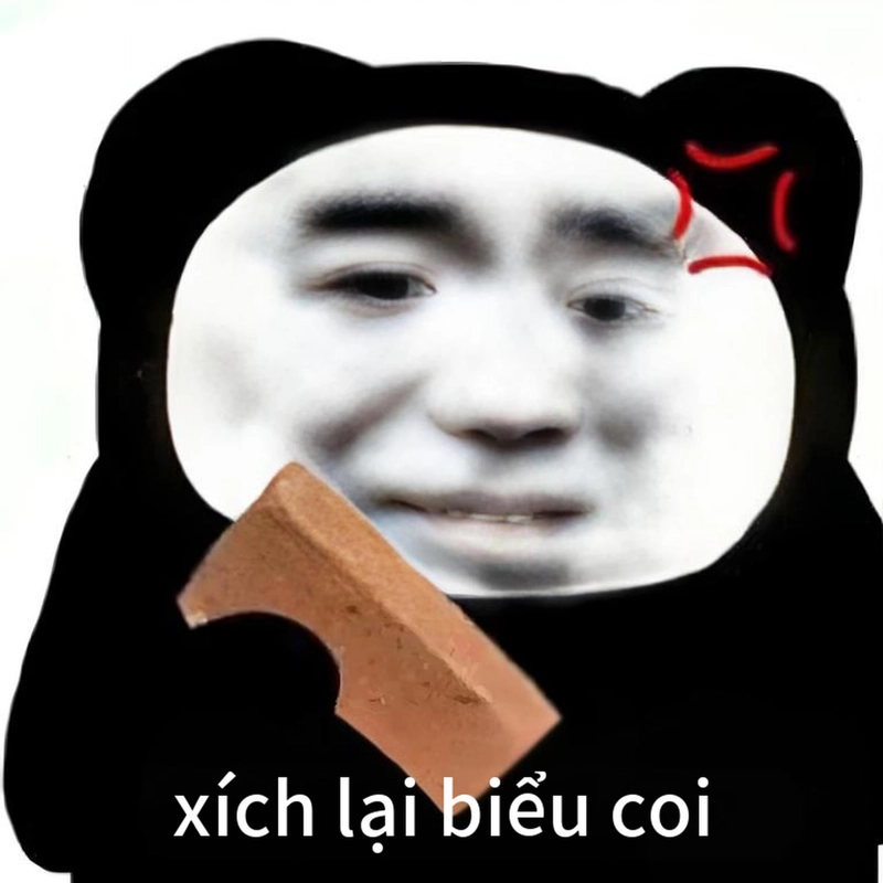 Meme gấu trúc ngang ngược chế vui nhộn