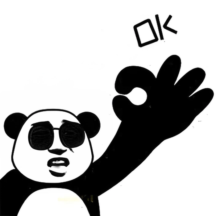 Meme gấu trúc ok chất