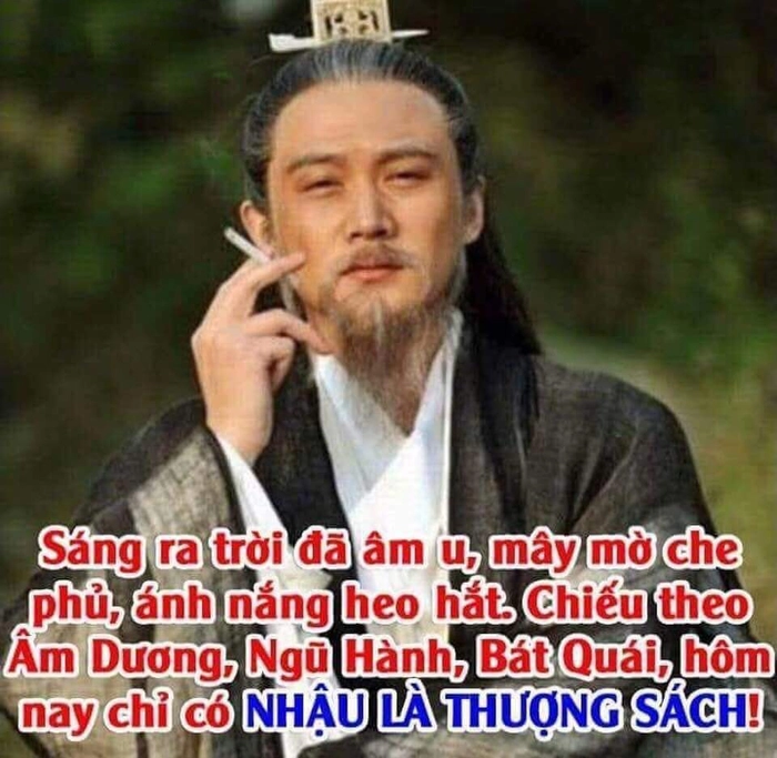 Meme ý trời hài hước