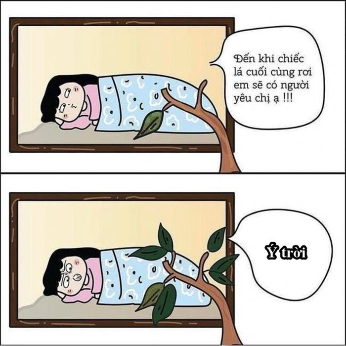 Meme ý trời thả thính