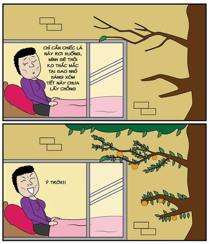 Meme ý trời troll bạn bè