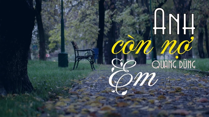 lời bài hát anh còn nợ em