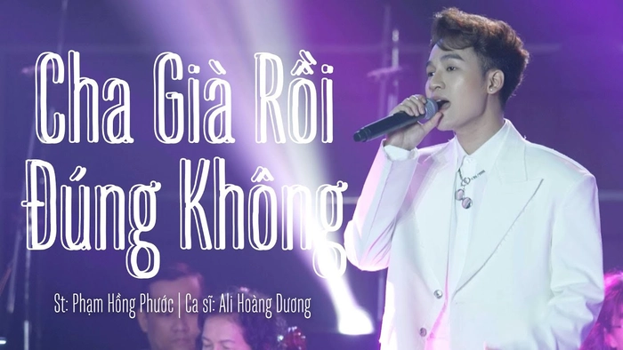 lời bài hát cha già rồi đúng không