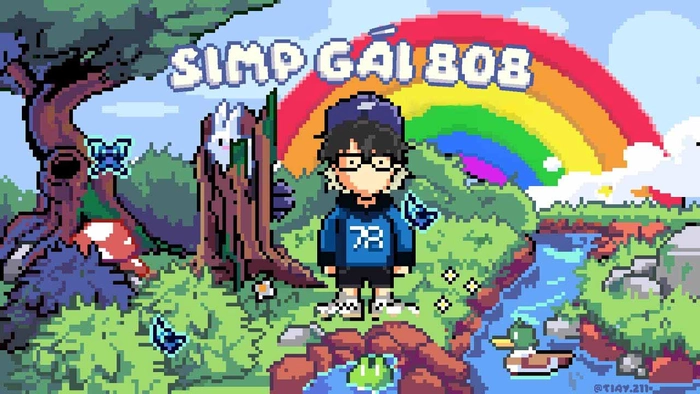 lời bài hát simp gái 808