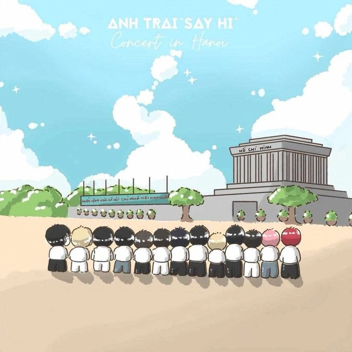 Ảnh Anh Trai Say Hi Chibi cute đáng yêu