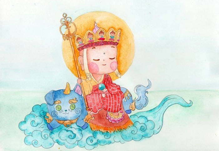 Ảnh Đường Tăng chibi siêu cute