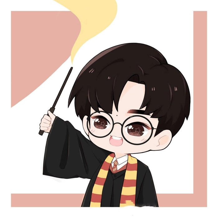 Ảnh Harry Potter anime chibi cute