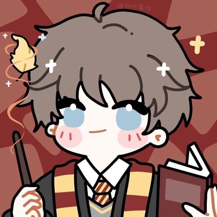 Ảnh Harry Potter anime chibi đẹp lung linh