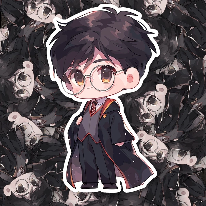 Ảnh Harry Potter chibi dễ thương