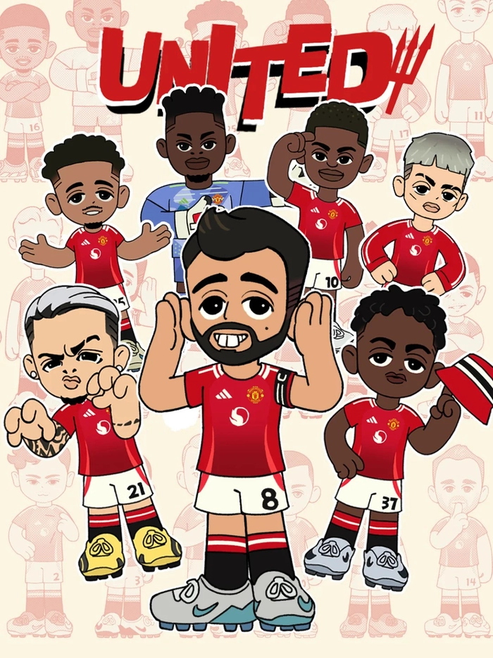 Ảnh MU chibi đáng yêu ngộ nghĩnh