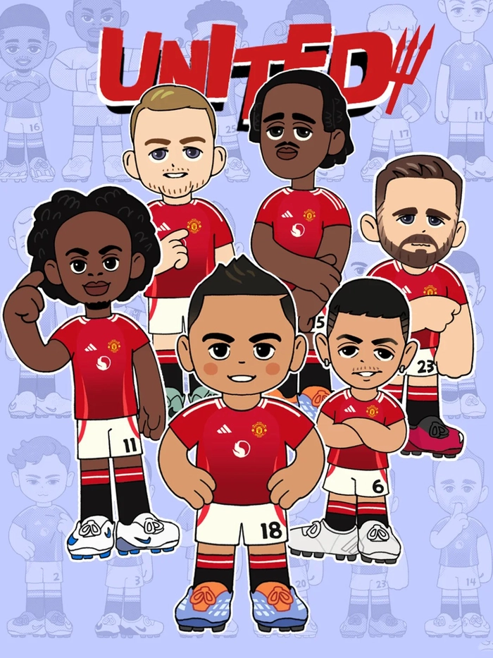 Ảnh MU chibi hài hước cực chất