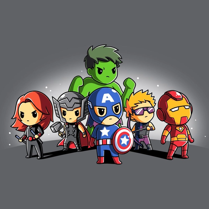 Ảnh Marvel chibi ngầu chất