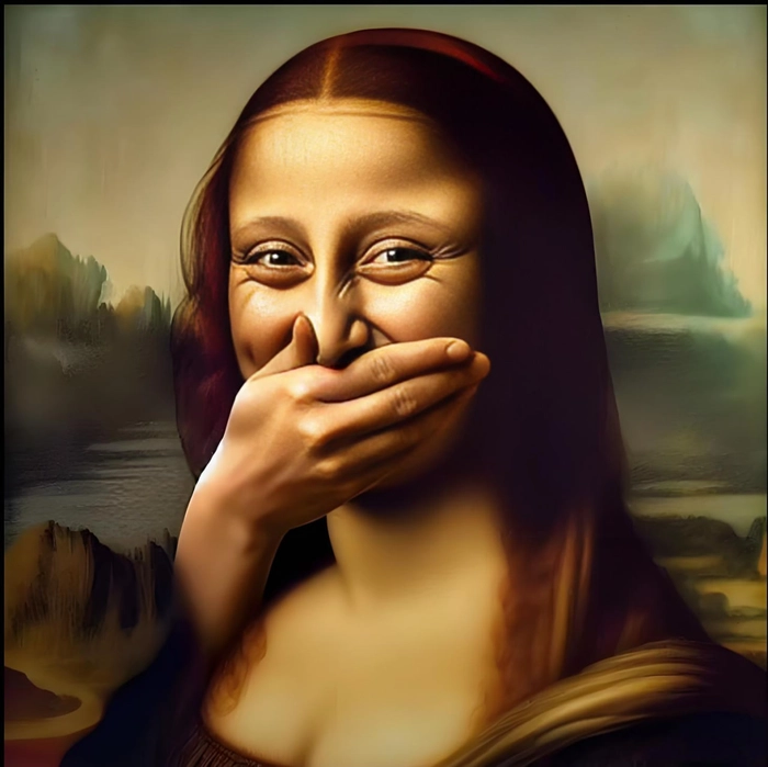 Ảnh Mona Lisa chế bá đạo hài hước