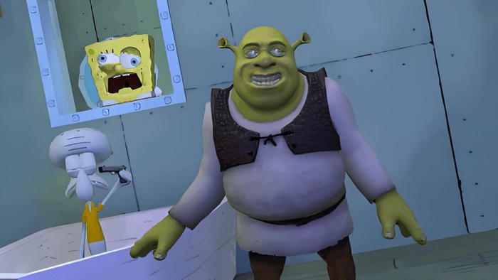 Ảnh Shrek meme chế bá đạo