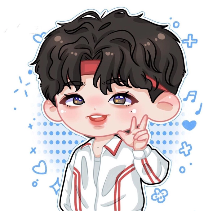Ảnh Thái Từ Khôn chibi dễ thương cute